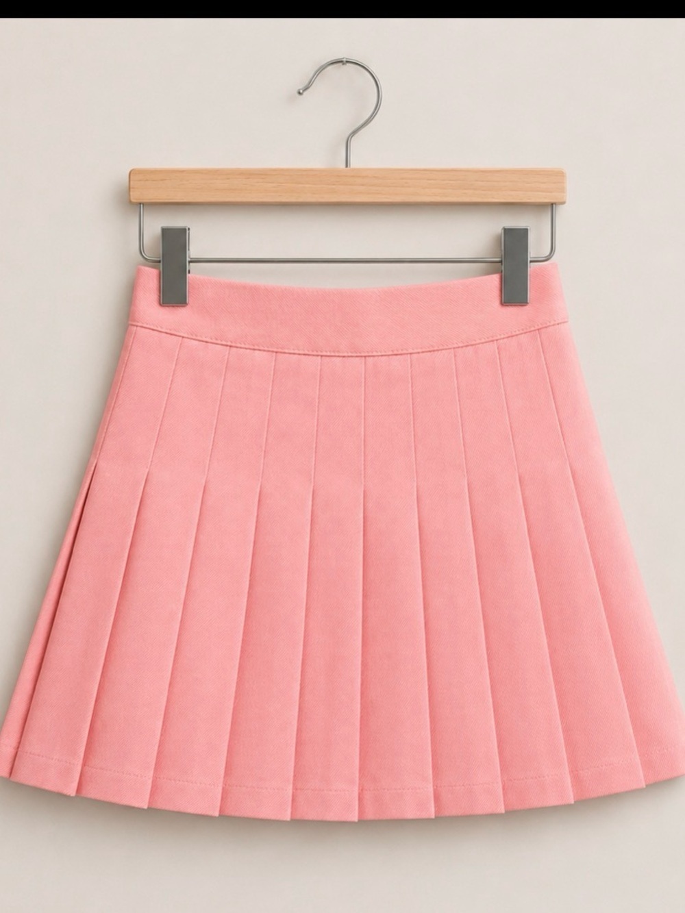 American Apparel Pink Pleated Mini Skirt Women’s XS Tennis Style New With Tags